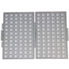 SMD SMT 1206 1 Resistor kit E96 144 value 100pc 14400pcs BOX-ALL Organizer