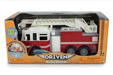Driven by Battat Tough Rigs Real Play Fire Truck Toy Lights and Sounds