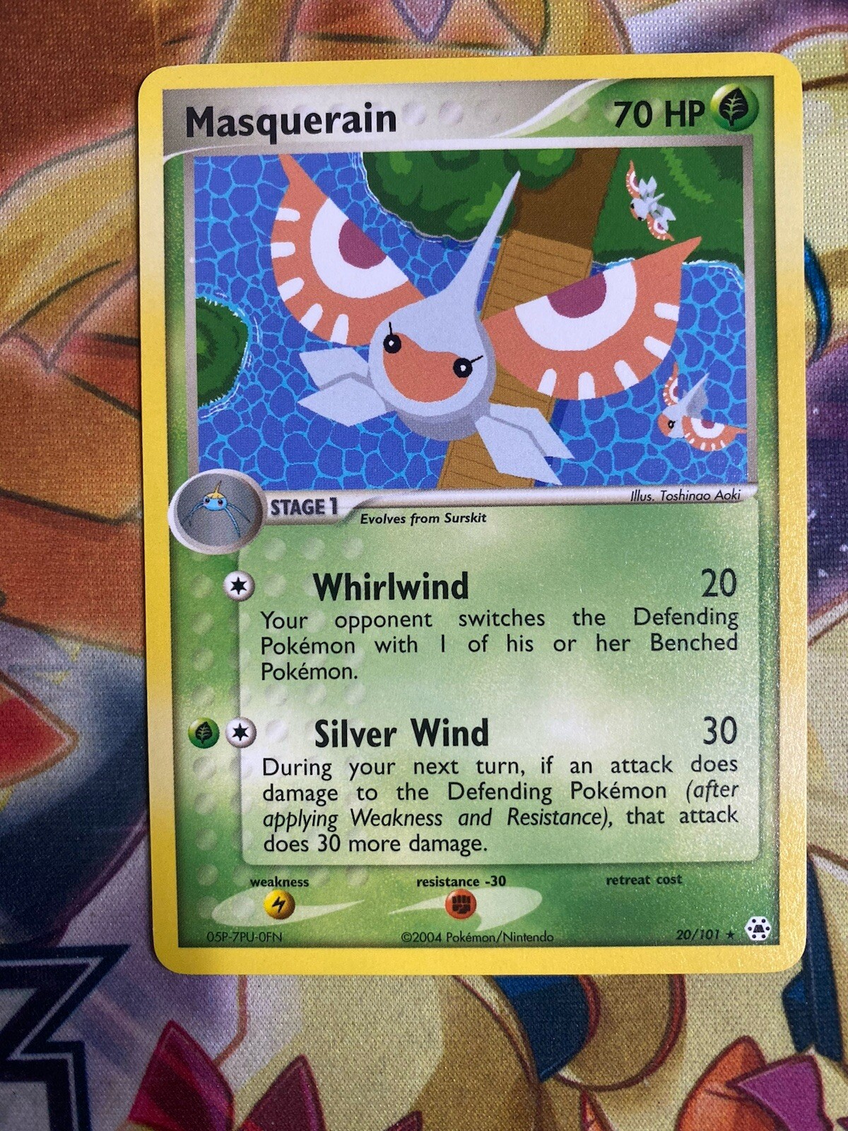 Pokemon - Masquerain - Hidden Legends 20/101 - Rare - NM