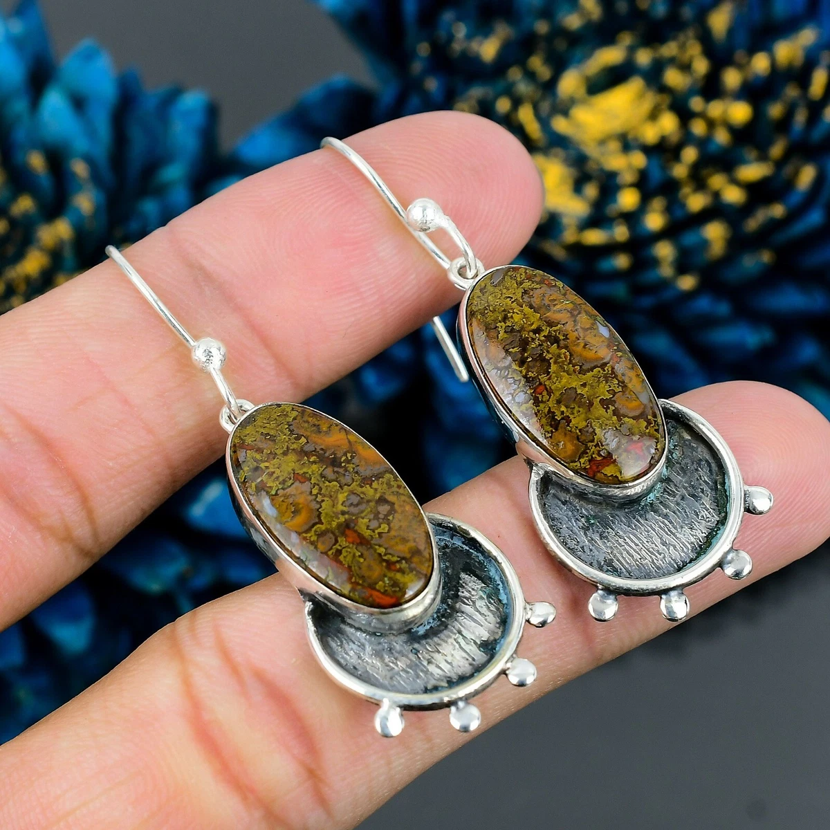Agate earrings online