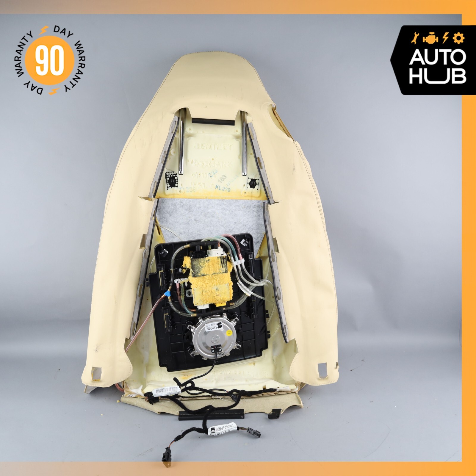 12-15 Bentley Continental GT GTC Front Right Side Top Upper Seat Cushion OEM 56k