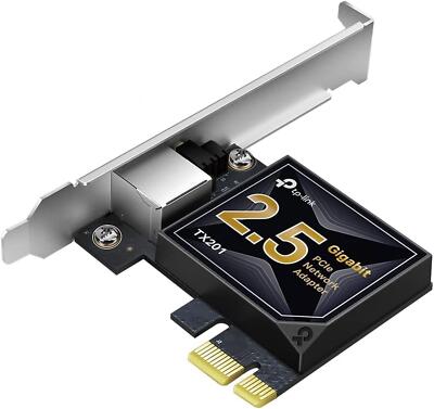TP-Link TX201 2.5G PCIe Netzwerkkarte kein WLAN Gigabit Ethernet Adapter