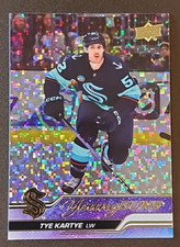 2023-24 Upper Deck Tye Kartye Young Guns Rainbow Speckled Foil #465 to be Graded