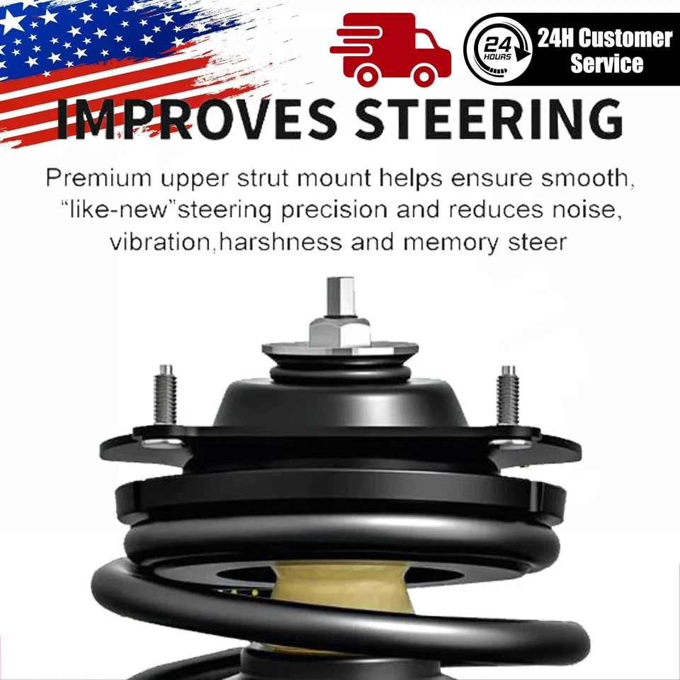 Amortiguador de suspensión neumática delantero 2 piezas con eléctrico para Volvo XC90 II T5 T6 T8 16-21 nuevo Foto 4 de 4