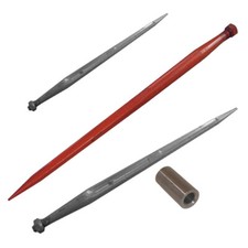 BPT Italian Straight Bale Spike Tine Loader Conus 2/1  Tine Bush to SUIT INC VAT