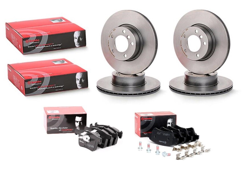Disques et plaquettes Brembo pack sécurité contre le voilage de frein BMW F30 F34