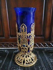 Murano Cobalt Glass Chalis