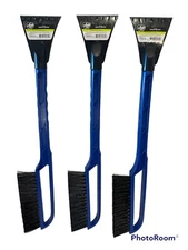 24” 2in1 Auto Drive Windshield Ice & Snow Scraper & Brush Car/SUV/Truck (lot 3)