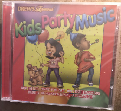 Kids Party Music CD- Drew's famous- BRAND NEW CD 17 songs | eBay