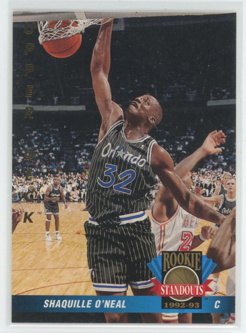 1992-93 Upper Deck Rookie Standouts Shaquille O'Neal RC #69