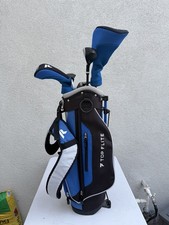 Top Flite Junior Flex Kids Golf 5 Club Set Bag, 5  7 Irons Putter Driver Hybrid