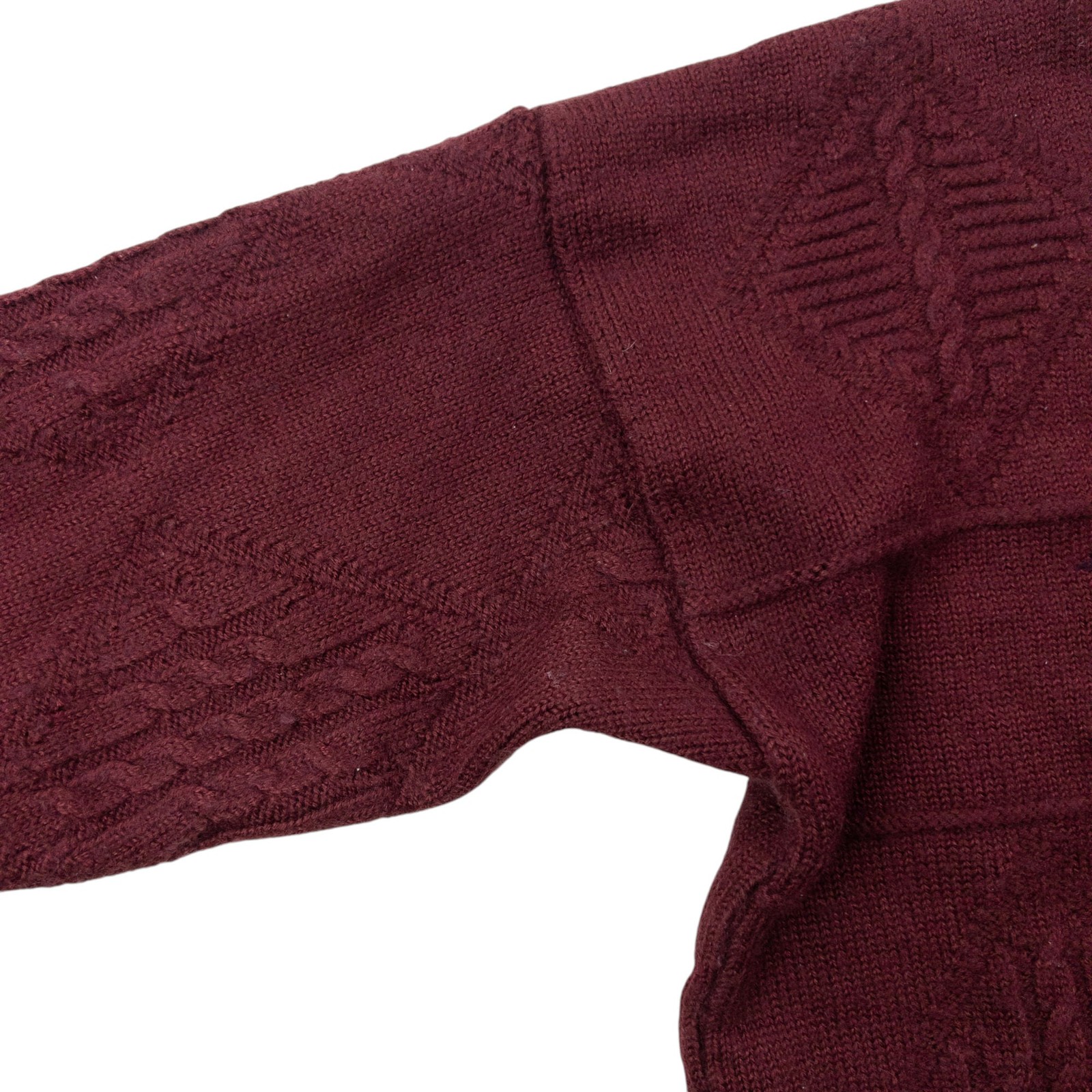 Vintage 90s Burberry Embroidered Knit Jumper Size XS image 6