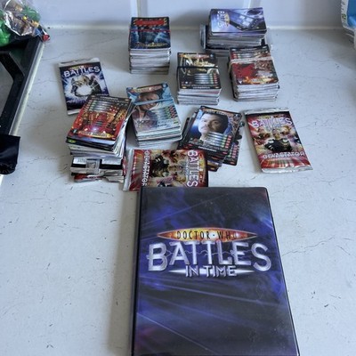 Doctor Who Battles in Time Sammlung Original Ordner und 100er Sammelkarten