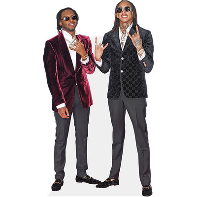 Adam Williams And Ricky Earl Banton (Duo 1) Mini Celebrity Cutout