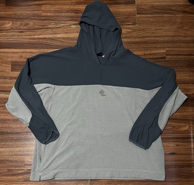 VTG Patagonia Rhythm XL Hoodie Pullover Y2K Waffle Knit Made In