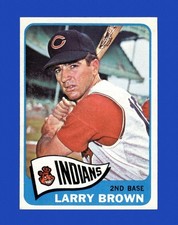 1965 Topps Set-Break #468 Larry Brown NR-MINT *GMCARDS*