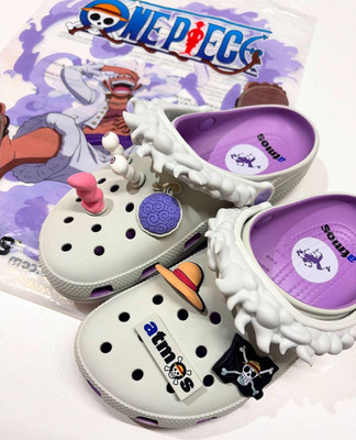 ONE PIECE × atmos × Crocs Classic Clog atmos One Piece Crocs Classic Clog Gear 5 Release Date | Hypebeast