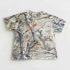 Realtree Camo T Shirt XL Code V Softball League Jersey Tee Adult Hunting Tee