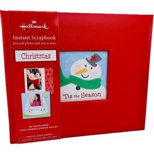 Hallmark 'TIS THE SEASON Christmas Instant Scrapbook 6x6 New