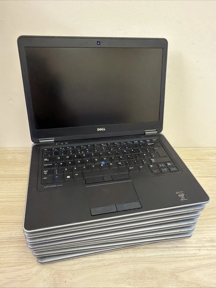 JOB LOT 8 x Dell Latitude E7440 Laptops Intel Core i5 4/8GB RAM Tested #L56 - Image 2 of 4