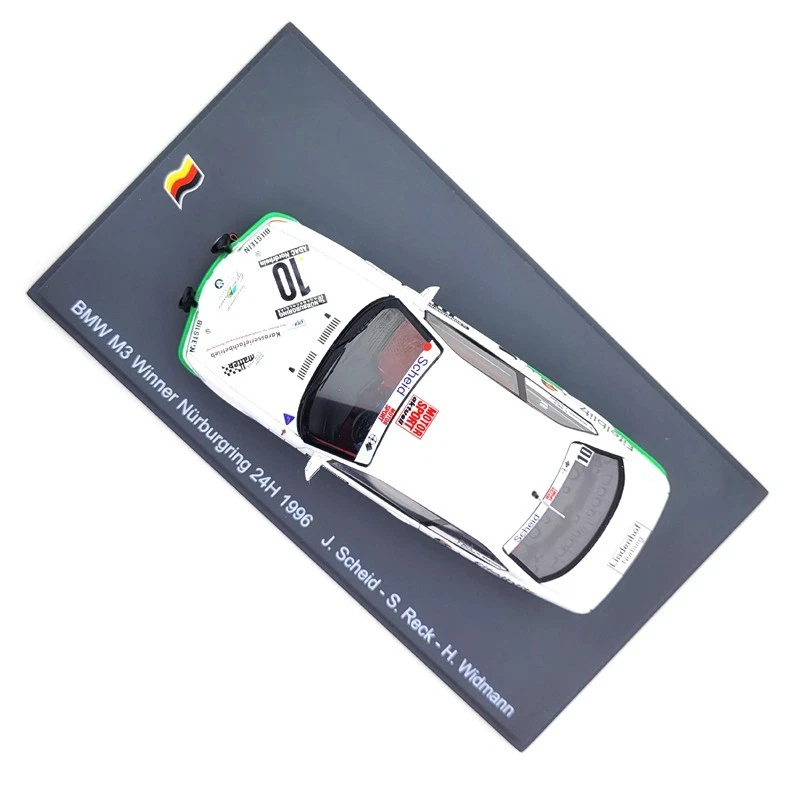 BMW M3 E36 #10 1996 - vincitore 24 ore Nurburgring - 1/43 Spark Models - Immagine 3 di 4