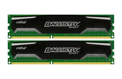 Crucial Ballistix Sport 16 GB (2x8GB) BLS8G3D1609DS1S00 DDR3 PC3-12800  #77724