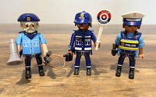 Playmobil Police Three Figure Set City Action Toy Kids 70669