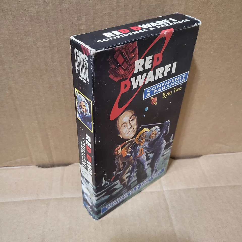 RED DWARF I Byte Two 1988 Confidence & Paranoia + Waiting for God + Me2 VHS Tape - Image 4 of 4