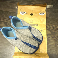 Affenzahn Unisex Kinder Hausschuhe EU 27 blau...