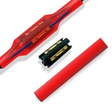 Underground Wire Splice Kit 14/3 to 8/3 Direct Burial 600V Red Cable 1 PCS