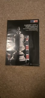 2008 Official FA Cup Final Programme Portsmouth v Cardiff City