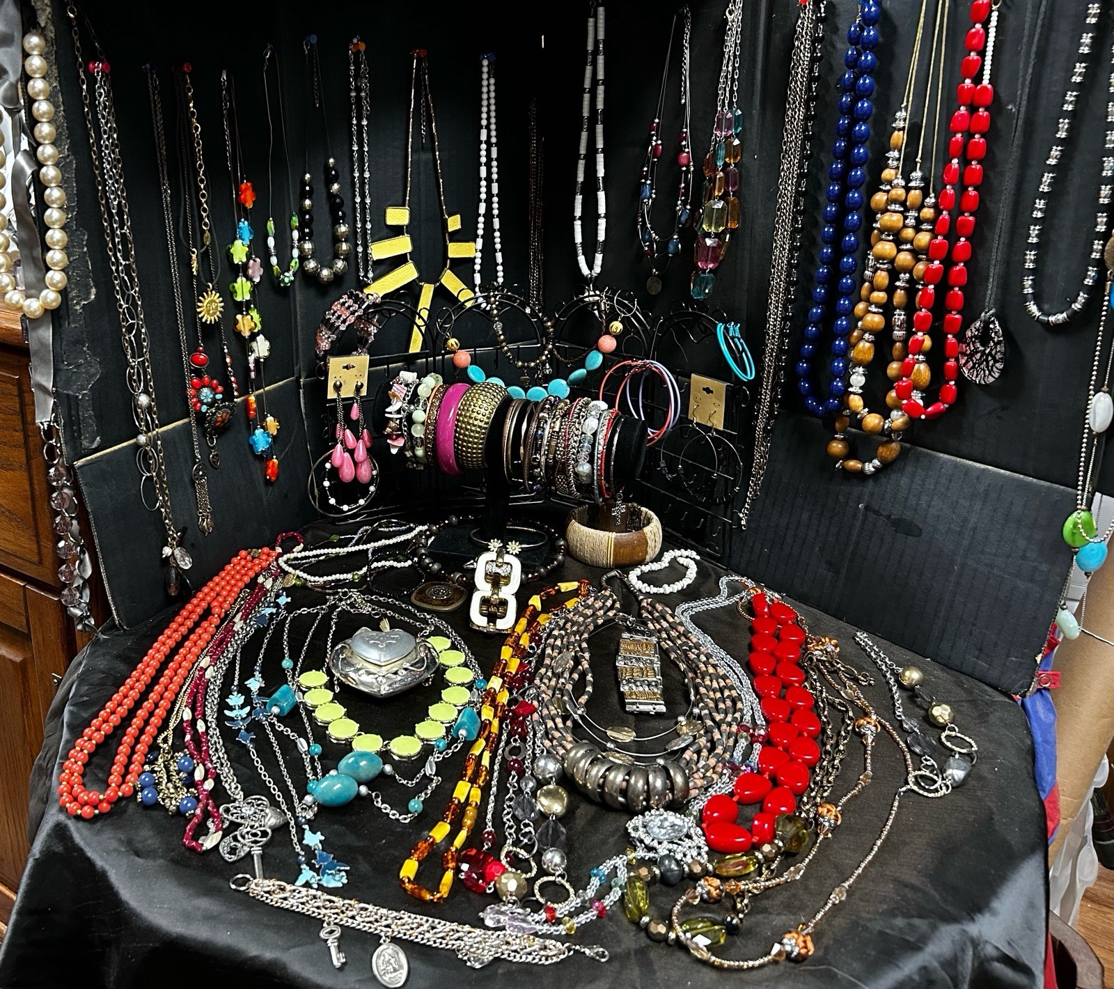 Medium Flat Rate Box of Costume Jewelry-13+ pounds