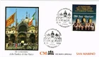 Dr Jim Stamps San Marino 900th Anniversary St. Marks Basilica 1994 FDC
