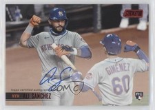 2021 Topps Stadium Club Auto Red Foil 18/50 Ali Sanchez #SCBA-ASA Auto 0oa2