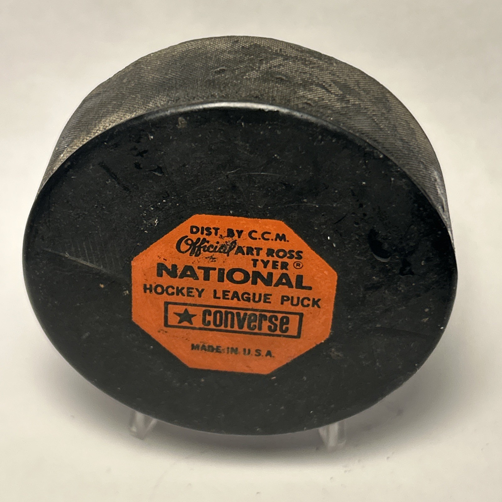 Kansas City Scouts KC NHL Official Game Puck Converse Art Ross Vintage USA thumbnail 17