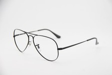 RAY-BAN RB 6489 AVIATOR METAL II 2503 BLACK AUTHENTIC FRAMES EYEGLASSES 58-14