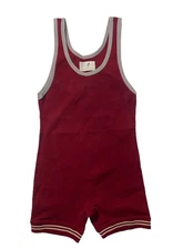 Matman Wrestling Singlet Adult Small Red NWE-2 New USA