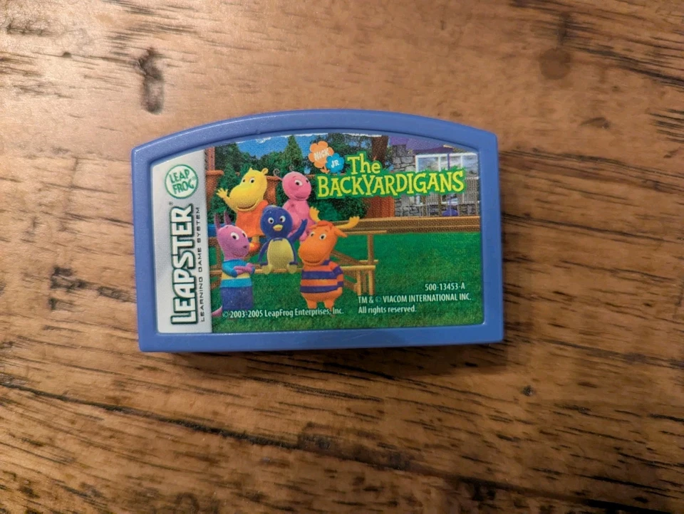 Leap Frog Leapster Explorer Learning Cartridges Lot of 3 Nemo Backyardigans - Image 3 of 4