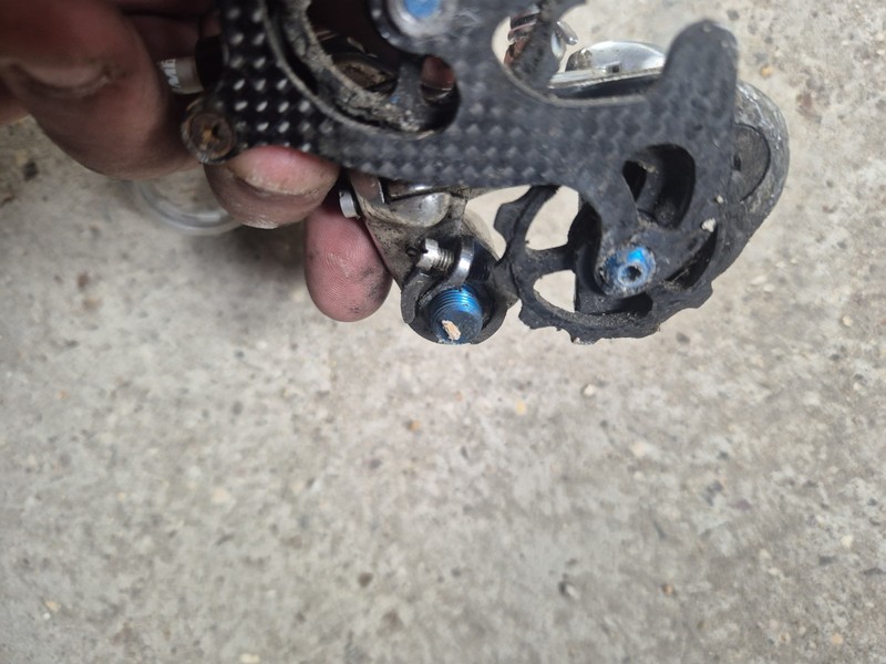 Shimano RD And FD 7700 Dura Ace 9 Speed Front And Rear Derailleur Rear Uograded