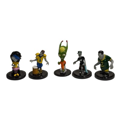 WowWee Zombie Burbz Mini PVC Figure Lot Toys-to-Life Alien Avenue Appgear Game E