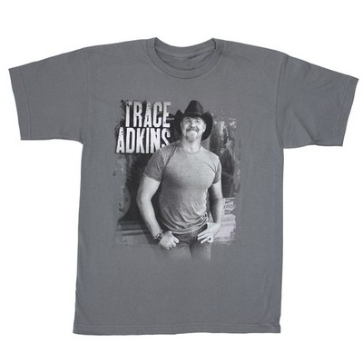 Men's Trace Adkins Tour 2013 T-shirt X-Large Grey