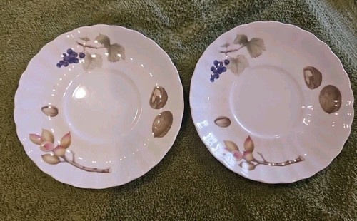 Lot of 2 SAUCERS MIKASA  BELLE TERRE