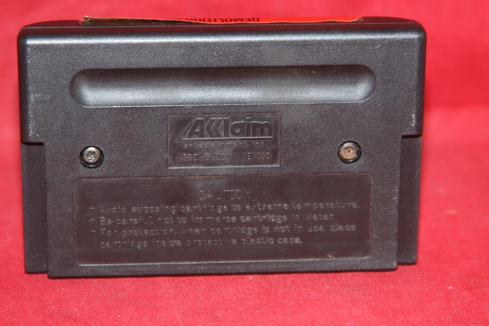 Demolition Man (Sega Genesis, 1995) Authentic Game Cartridge - Image 2 of 3