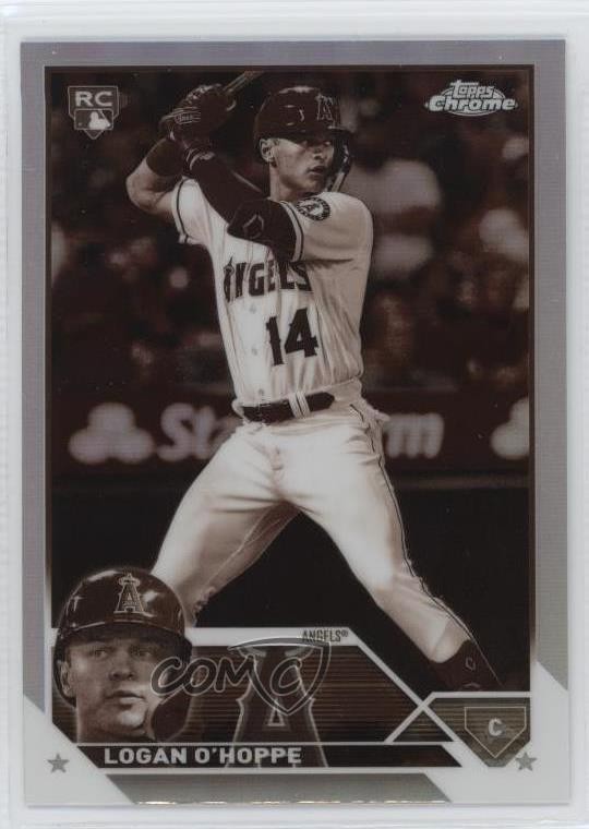 2023 Topps Chrome Sepia Refractor Logan O'Hoppe #188 11dc