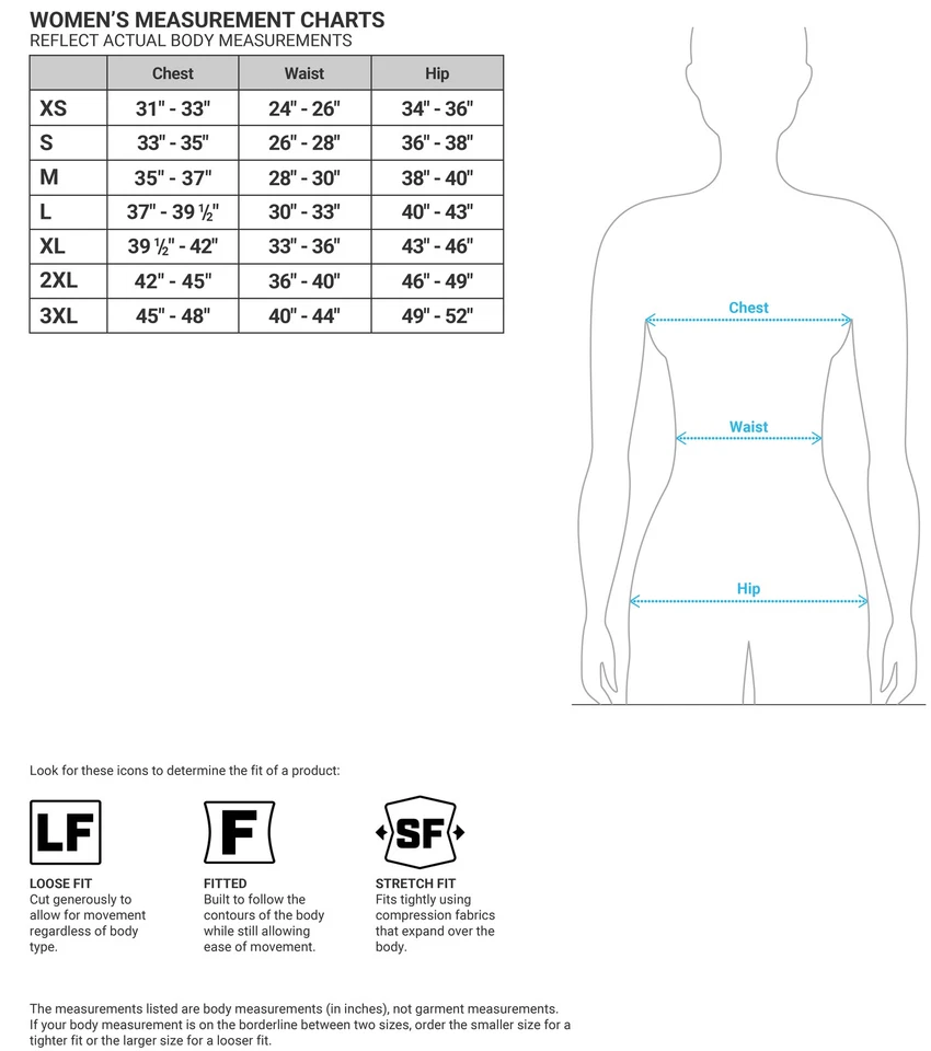 Champro Women SJ-TRKS5KIT SIZE KIT Womens Fitted Track BRIEF - Image 2 of 2