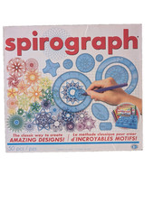 Spirograph 50 Piece Classic Creative Designing Set Fun Shapes Set Age 8 Sealed