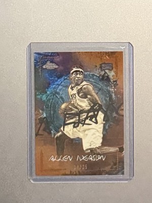 2025-26 Topps Chrome Cactus Jack- Allen Iverson La Flame Orange 4/25- 76er’s