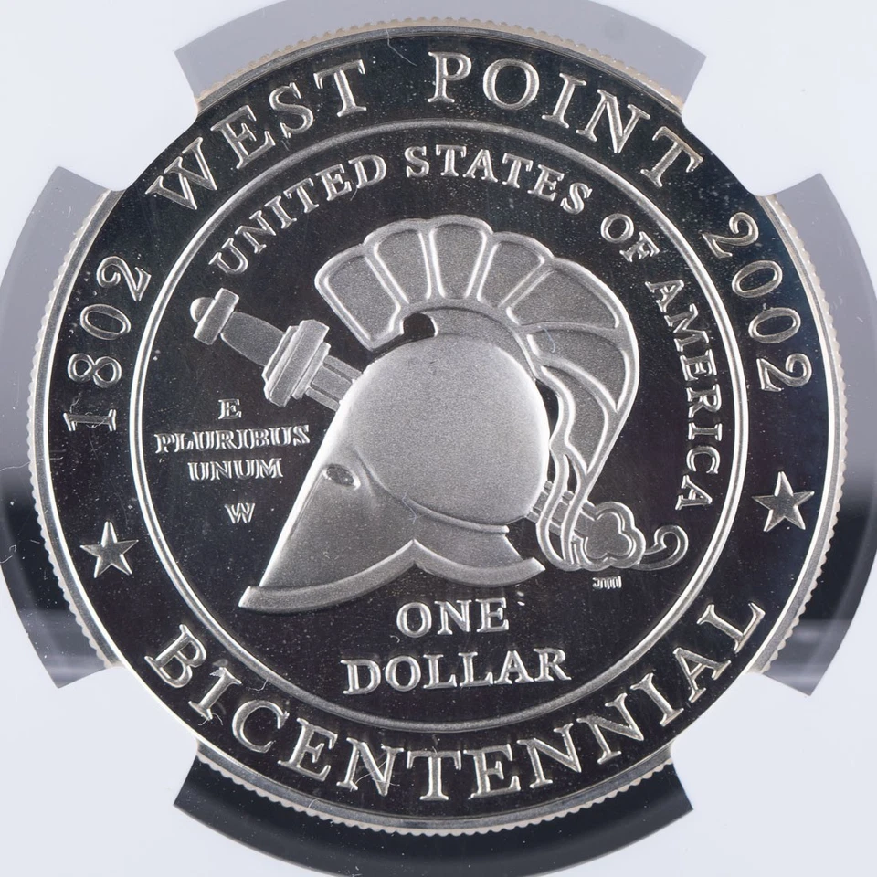 Certified 2002-W Silver $1 NGC PF69 Ultra Cameo West Point  - Image 4 of 4