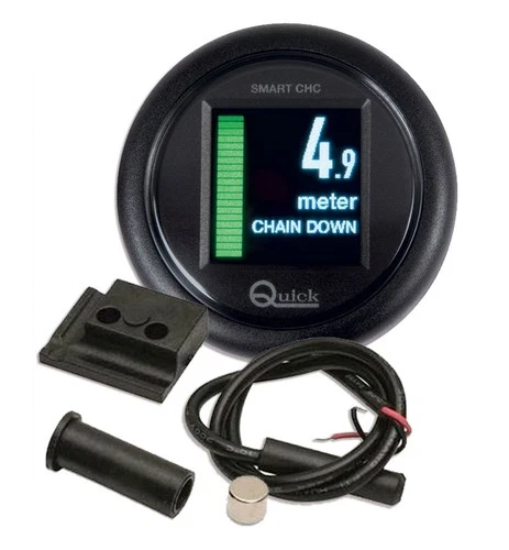 Quick SMART CHC chain counter for windlass with magnetic sensor