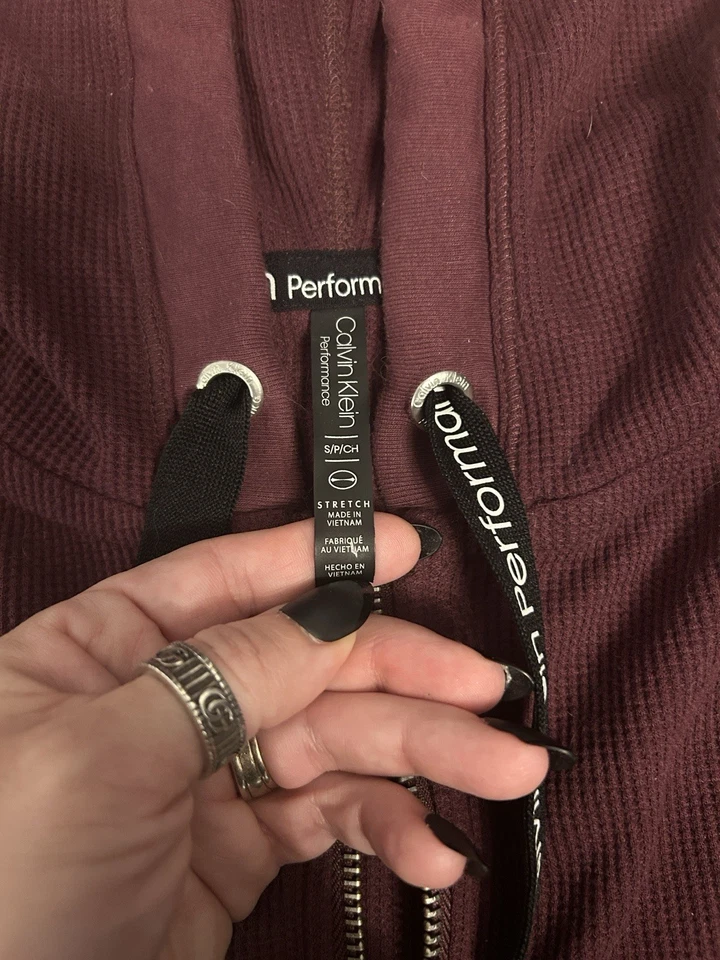 Juego de jogger tejido gofre Calvin Klein Performance S/M Foto 4 de 4